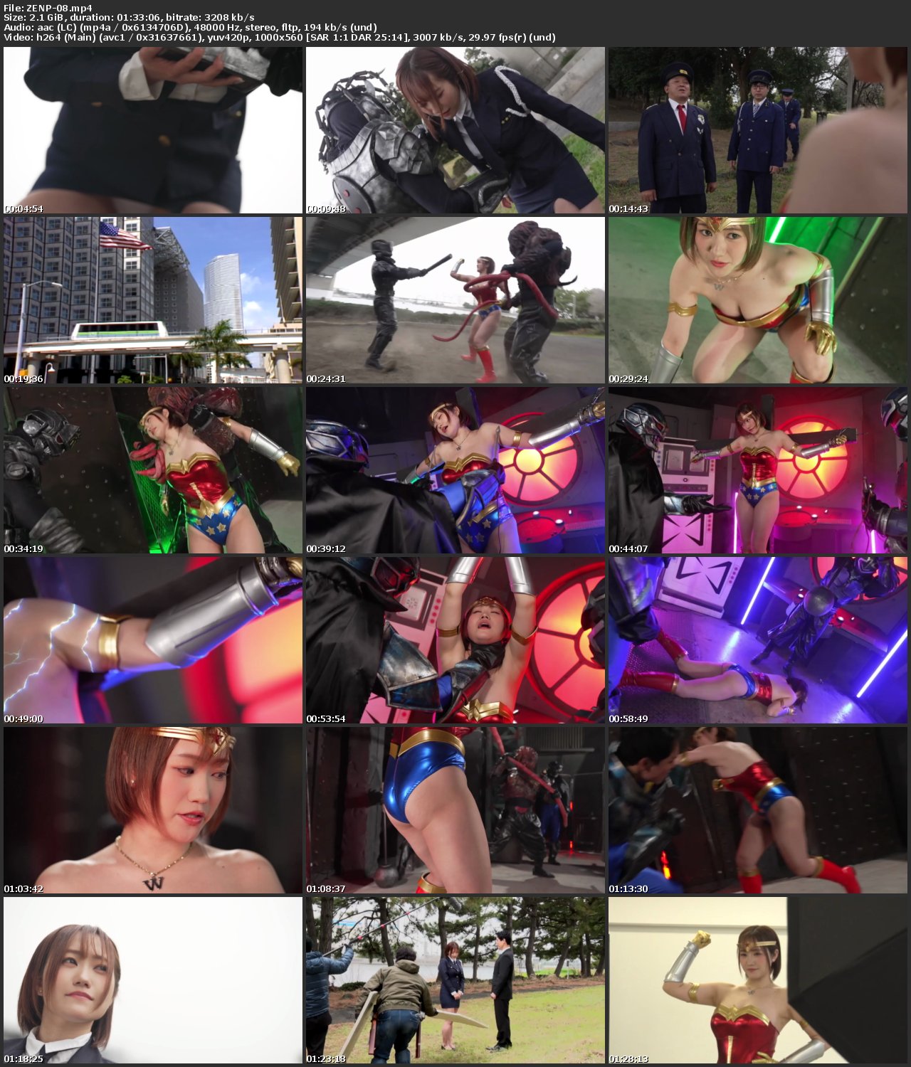 Screenshot or ZENP-08 Honyo Heroine in Peril Omnibus 38 Iron-Armed Beauty Wonder 2026-05-08
