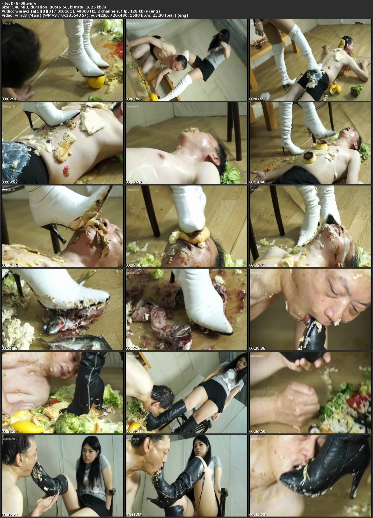 Screenshot or KFG-08 踏喰 8 足踏み工房 FEMDOM Food