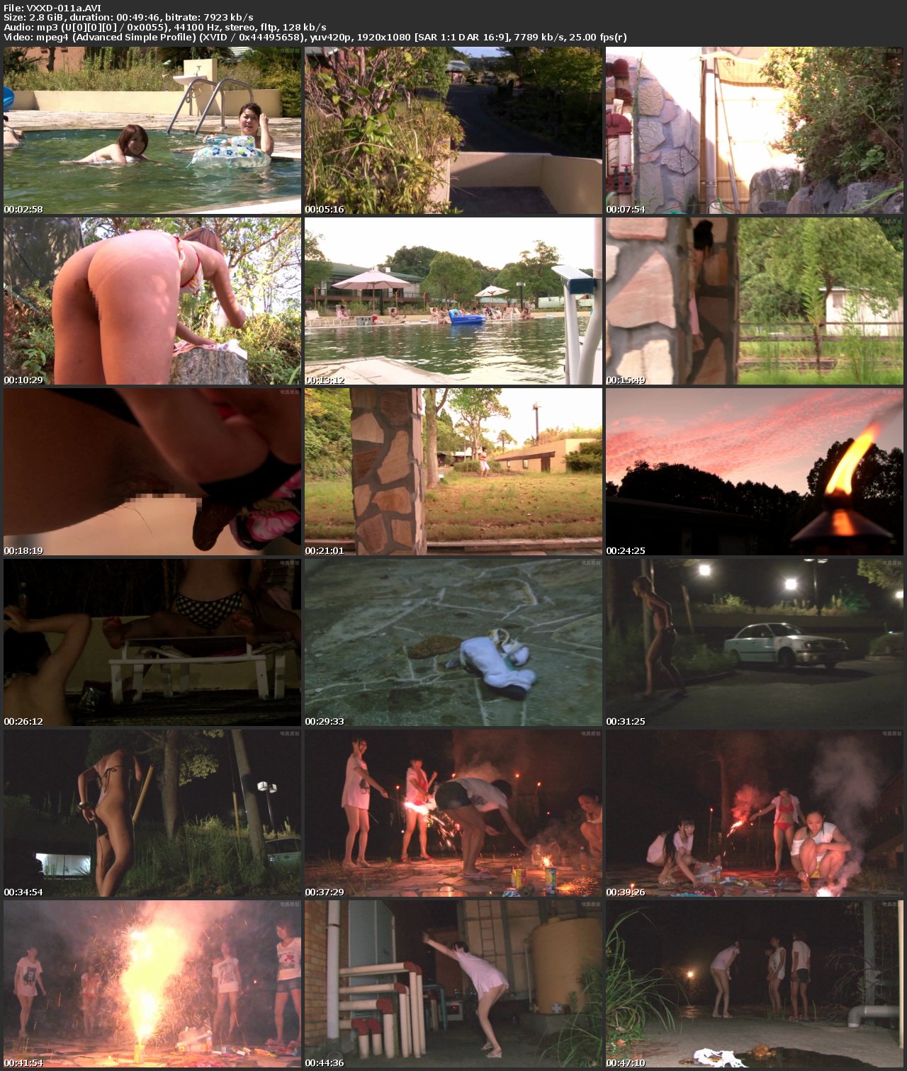 Screenshot or [VXXD-011] 排泄丸見え10人のセレブ美女達が高級リゾート地で限界羞恥うんこおもらし ヴィ スカトロ Shizuki Iroha