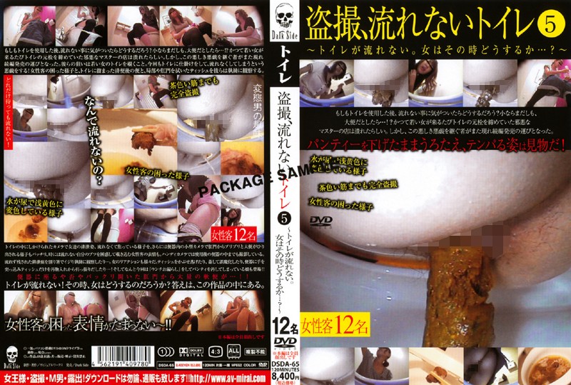 Poster or [DSDA-65] 盗撮、流れないトイレ 5 Voyeur トイレ(盗撮) Post Scat